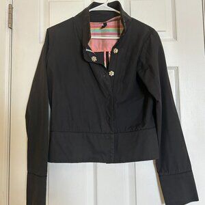 Asymmetrical lightweight MarieMarie jacket black size M